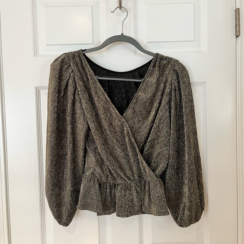 Gold blouse